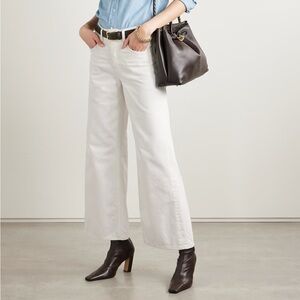 Nili lotan Marlene cream Wide-Leg Jeans 26 nwt $410